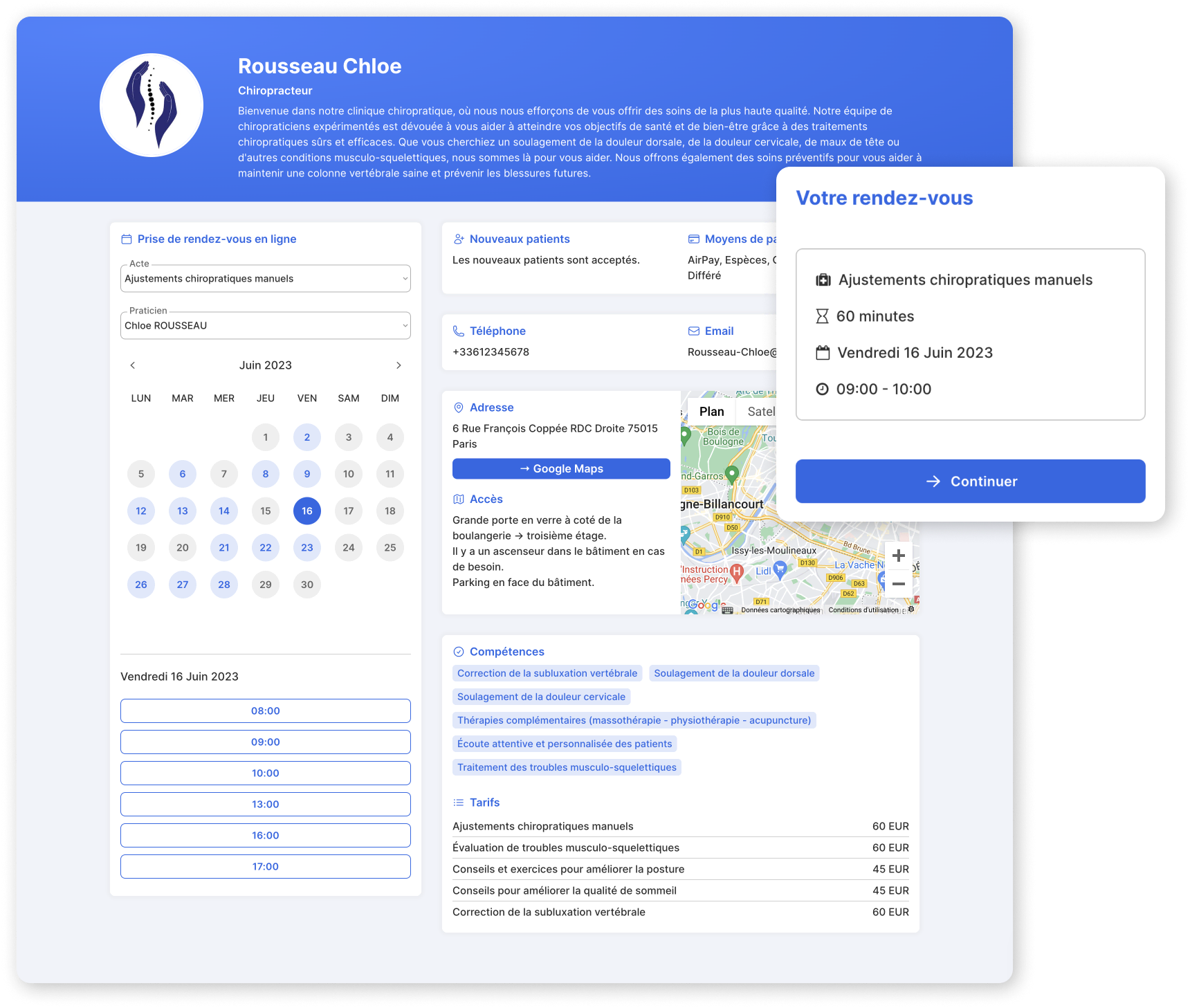 Online Booking
